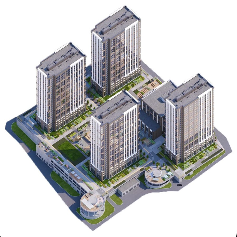 3-комнатная, 90.63 м² в Сады Маковского