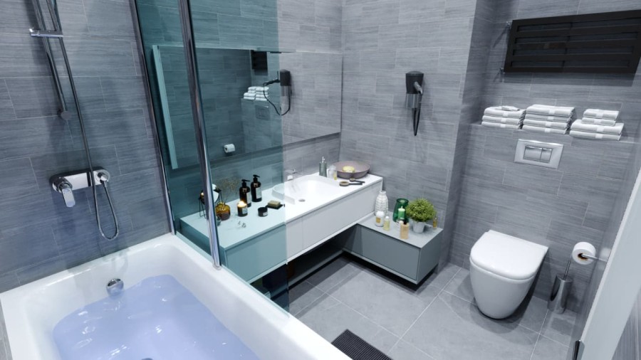 1-комнатная, 45.1 м² в Гармония