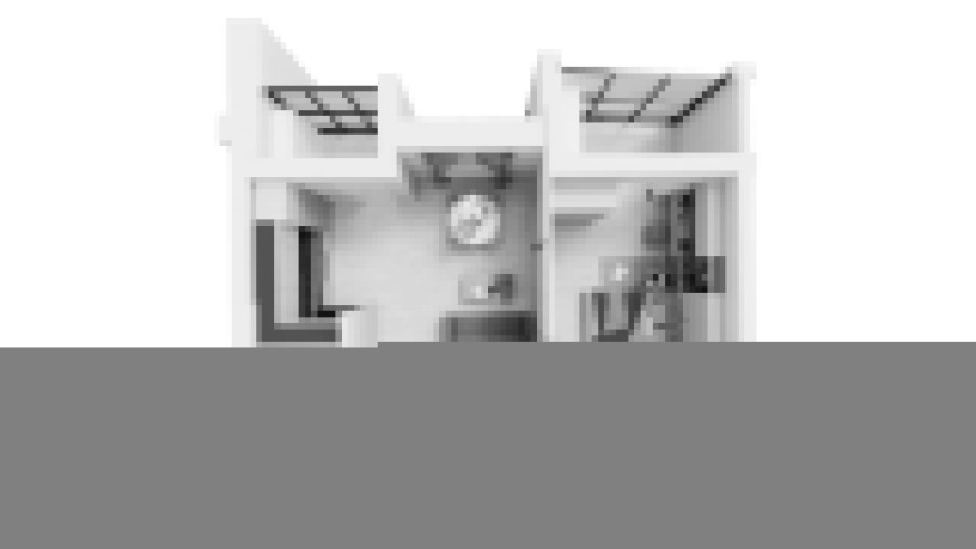 2-комнатная, 62.3 м² в Аргумент