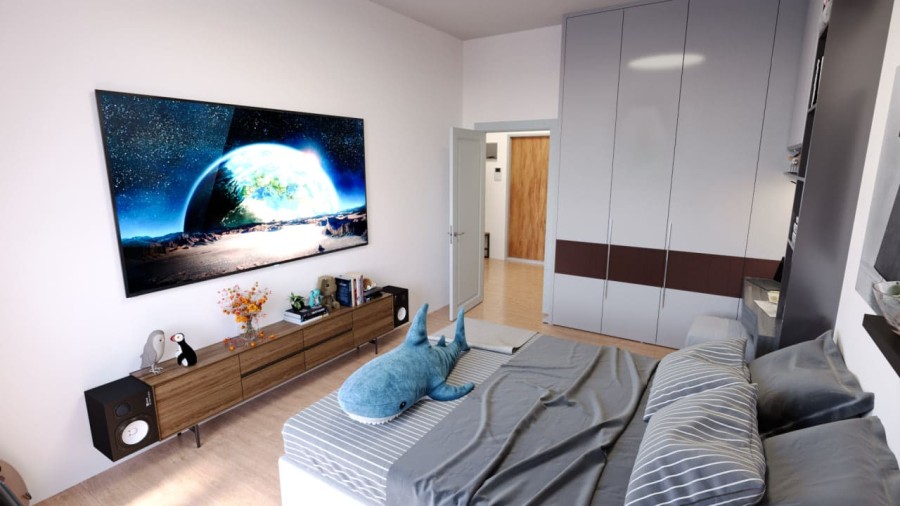 1-комнатная, 45.1 м² в Гармония