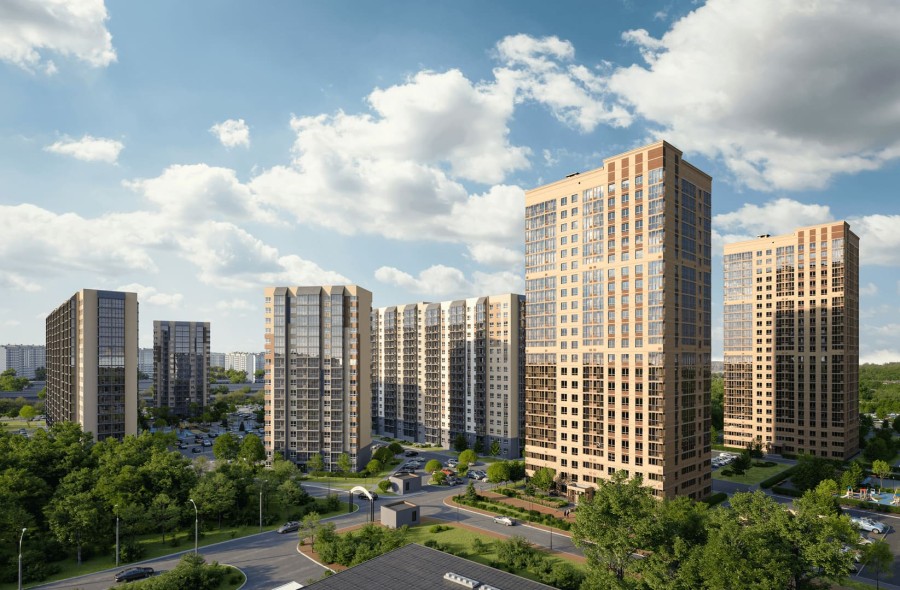 1-комнатная квартира-студия, 27.71 м² в Квартал на Игарской