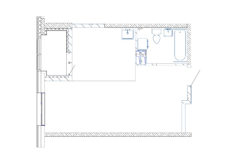 1-комнатная, 41.42 м² в Посейдония