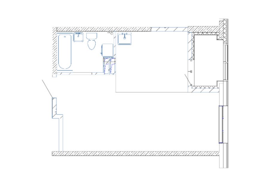 1-комнатная, 41.67 м² в Посейдония