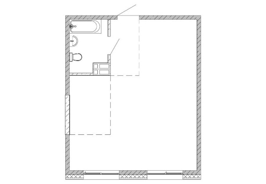 1-комнатная, 48.22 м² в Посейдония