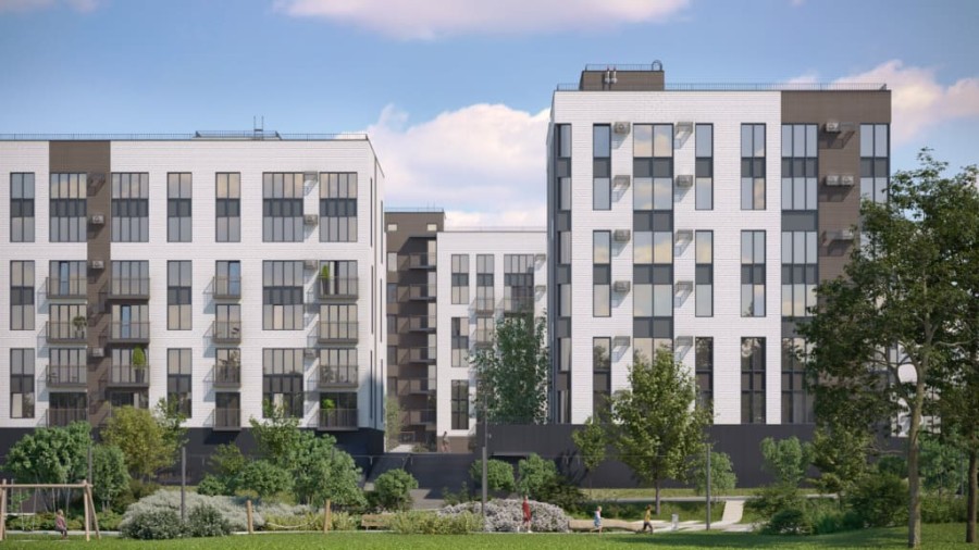 1-комнатная, 44.1 м² в Четыре Горизонта