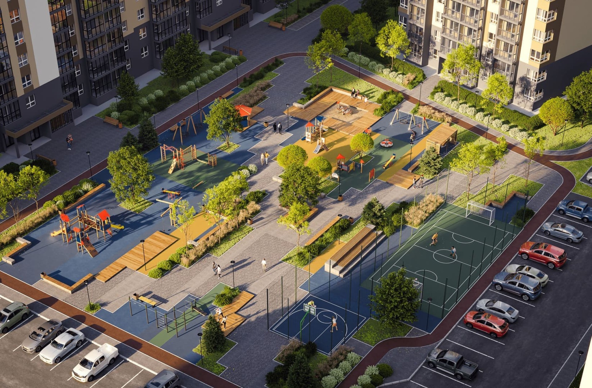 Квартал на Игарской