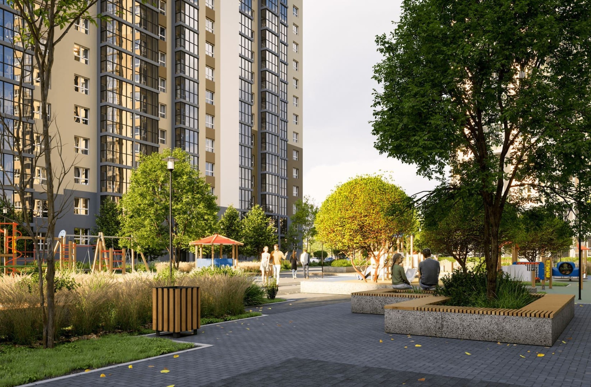 Квартал на Игарской