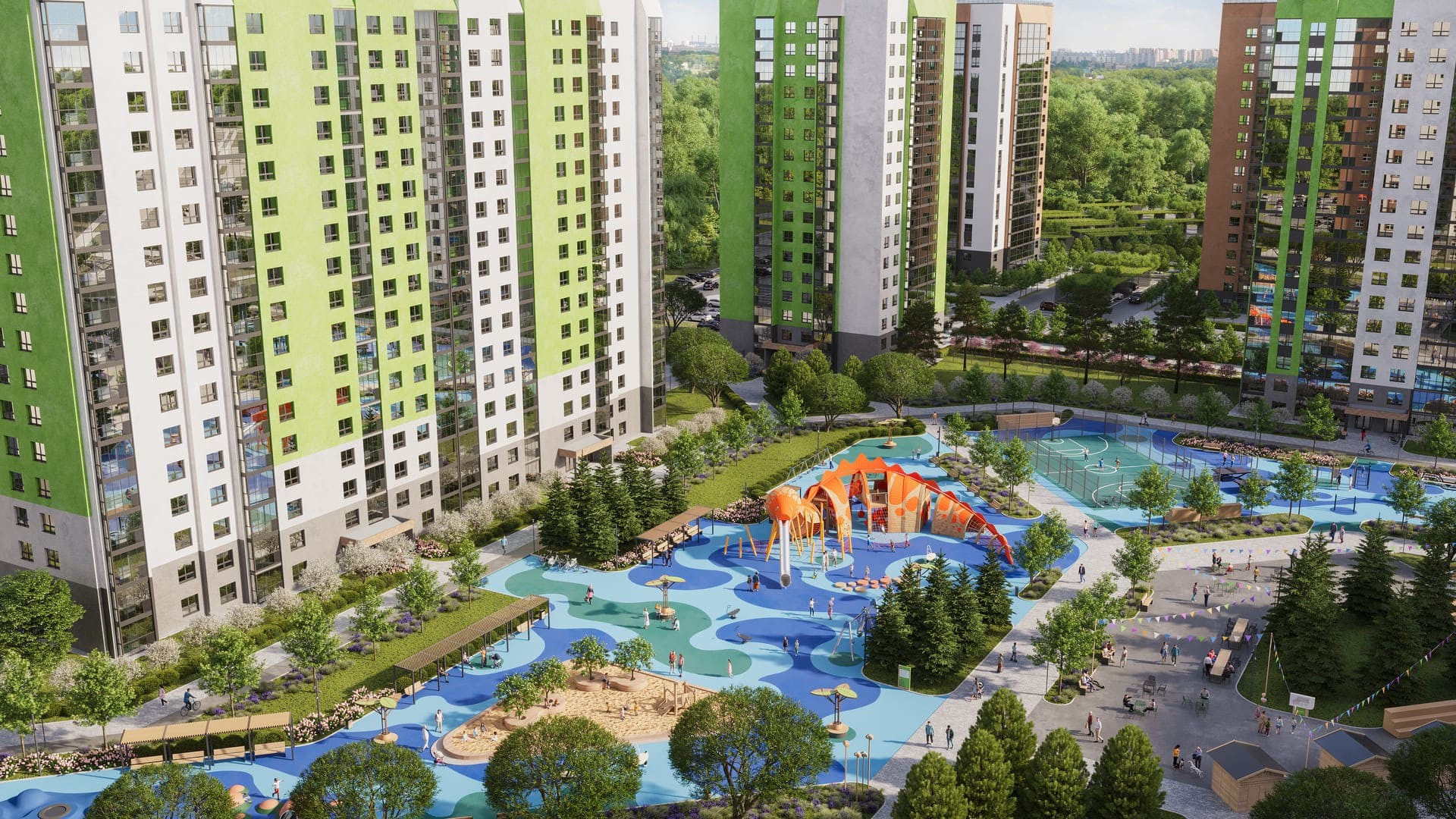 Эко-квартал на Кедровой