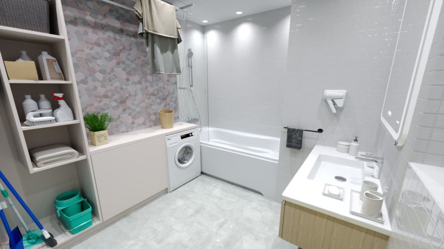 Студия, 33 м² в Гармония