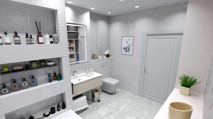 Студия, 33 м² в Гармония