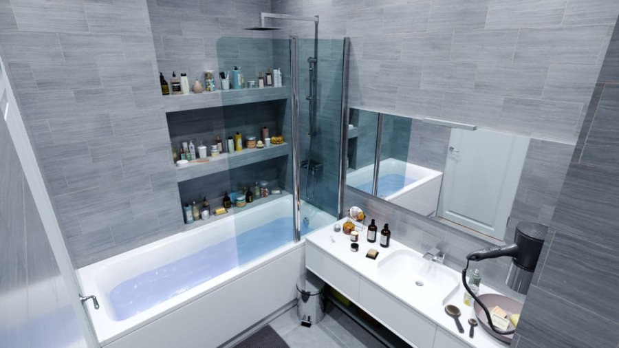 1-комнатная, 45.1 м² в Гармония